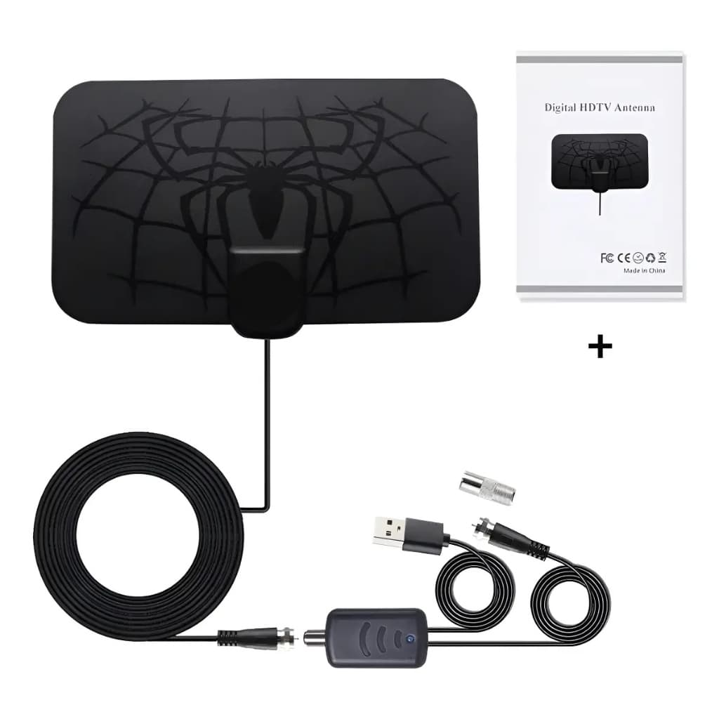 Antena  Interna Digital UHF - HDTV Com Fio 3M Escolha o Modelo
