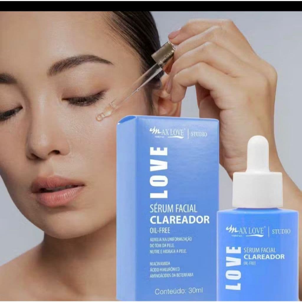 Kit Serum Clareador Facial 30ml Max Love