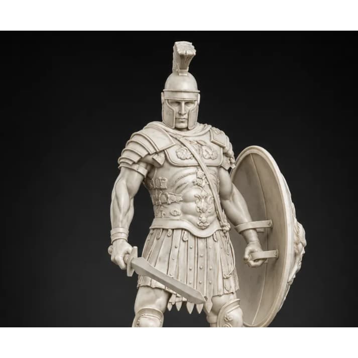 Action figure guerreiro para pintura