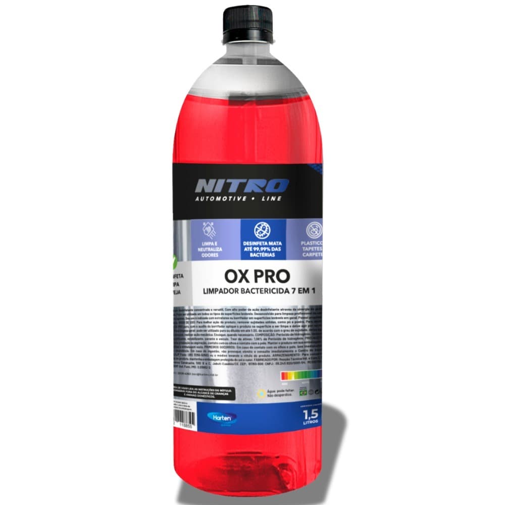 Limpador Bactericida 7 em 1 Ox Pro 1,5L Nitro