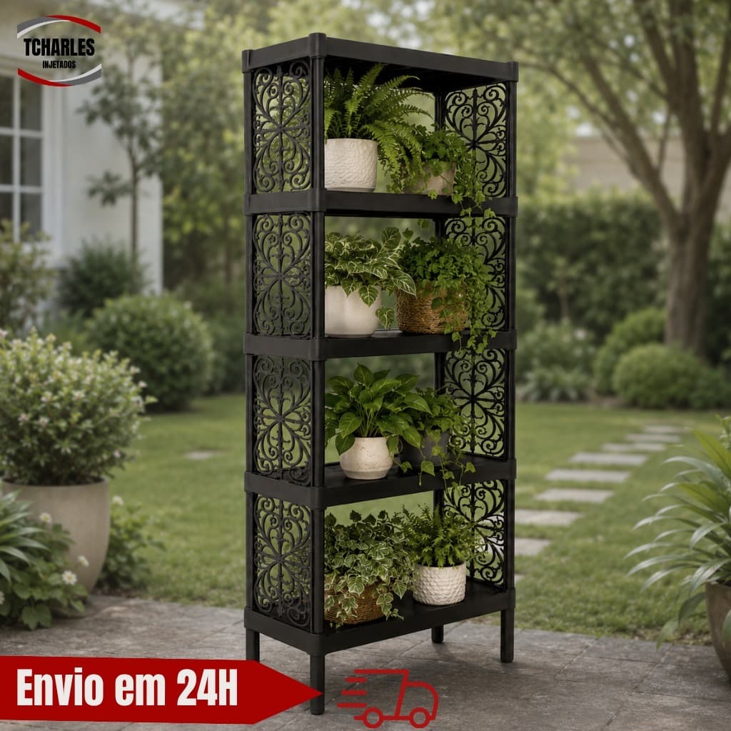 Prateleiras Para Vasos de Plantas de Jardim Varanda Estante Resistente