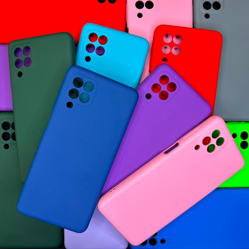Capa Samsung Galaxy M62/F62 Capinha Silicone Aveludada + Película 3D Kit Proteção