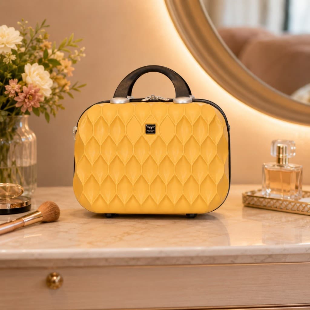 Necessaire Para Viagem Com Divisórias Frasqueira Feminina!