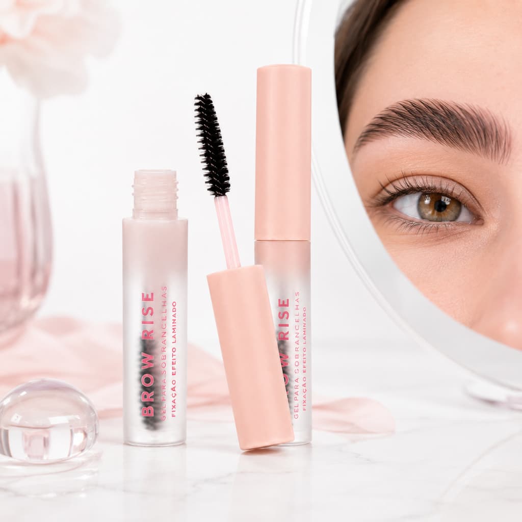 Brow Rise Gel Para Sobrancelhas By Ruby Rose Linha Rosa HB-E2503
