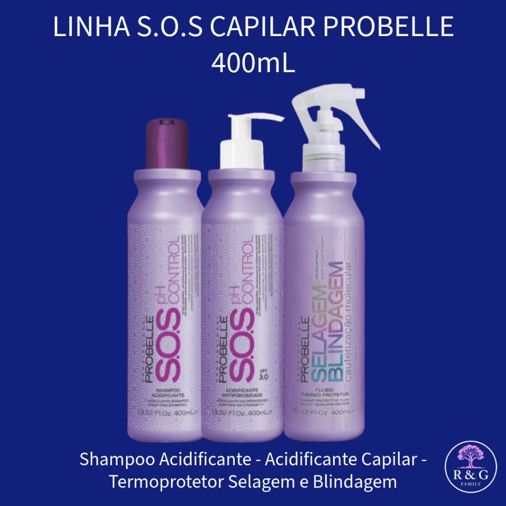 LINHA S.O.S CAPILAR PROBELLE 400mL