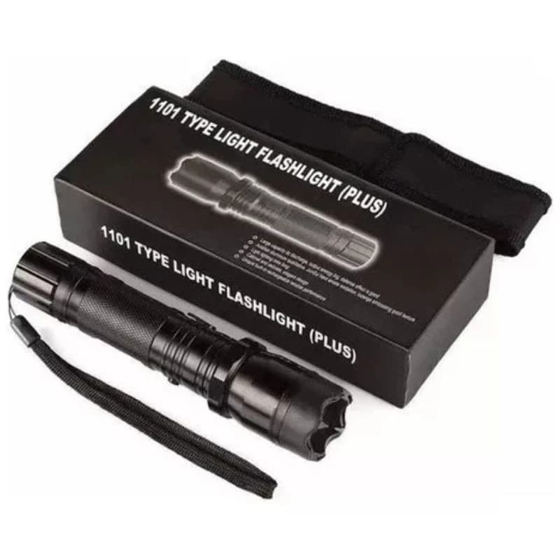 Lanterna Tática Camping Led Typi 1101 Portátil Recarregável