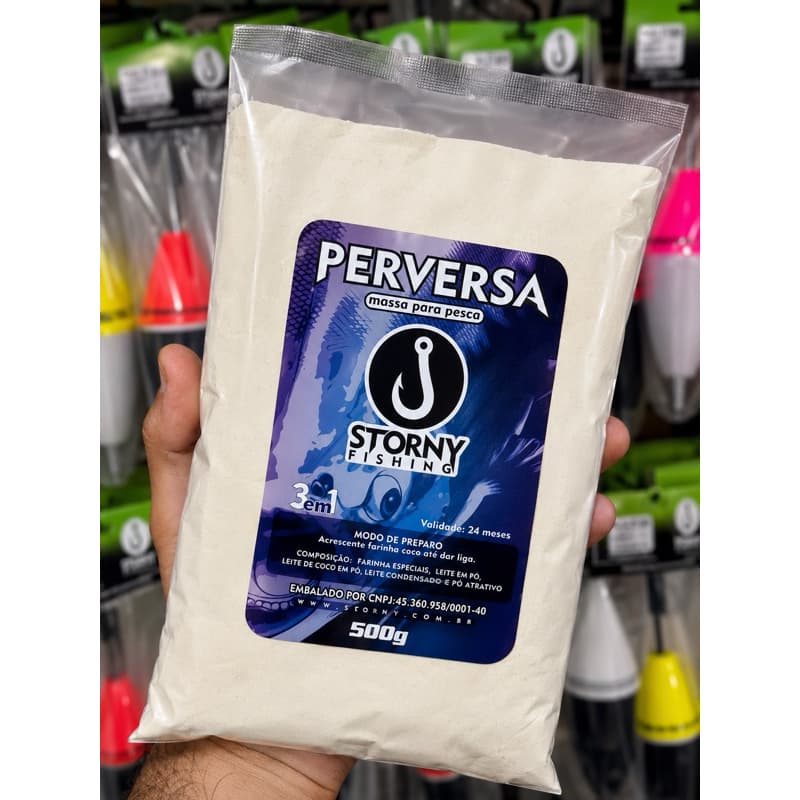 isca massa branca para pesca 3 em um com atrativos especiais para atrair os belos exemplares em sua pescaria pts c/500g