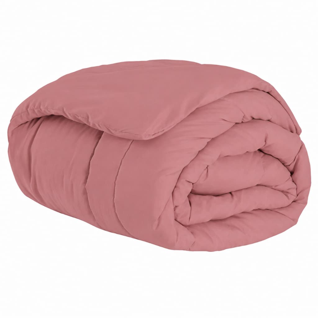 Edredom Solteiro Volumoso Antialergico Dupla Face Rosa Rose