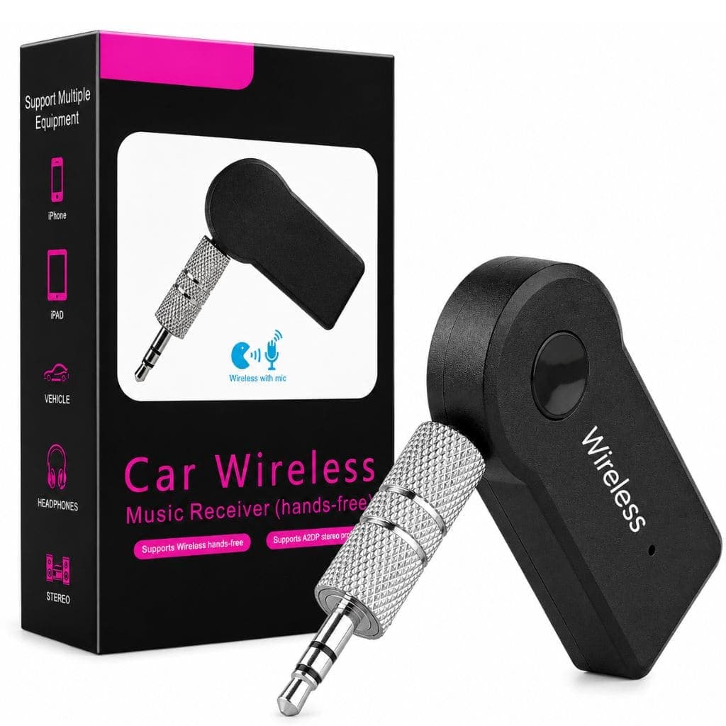 Receptor Bluetooth P2 Auxiliar Para Carro Adaptador Som Automotivo Wireless Transmissor De Audio Celular Universal Top