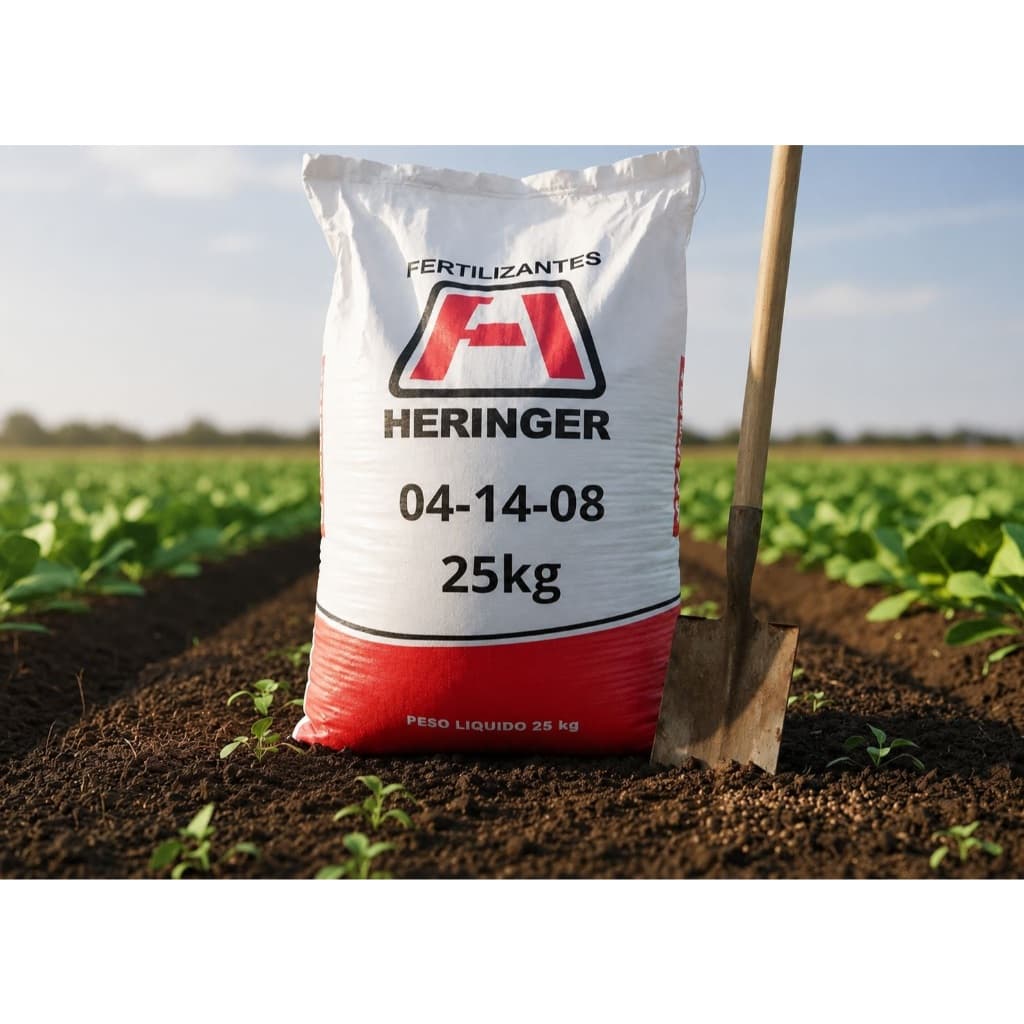 Adubo Fertilizante NPK 04 14 08 a Granel Heringer _ Raiz Forte , Floracao , e Frutificacao