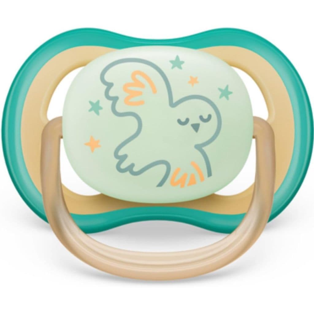 Chupeta Ultraair 0-6m Brilha No Escuro Philips Avent Pássaro