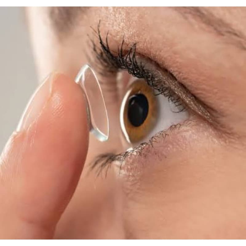 Um Par Lentes de Contato Contato Multifocal