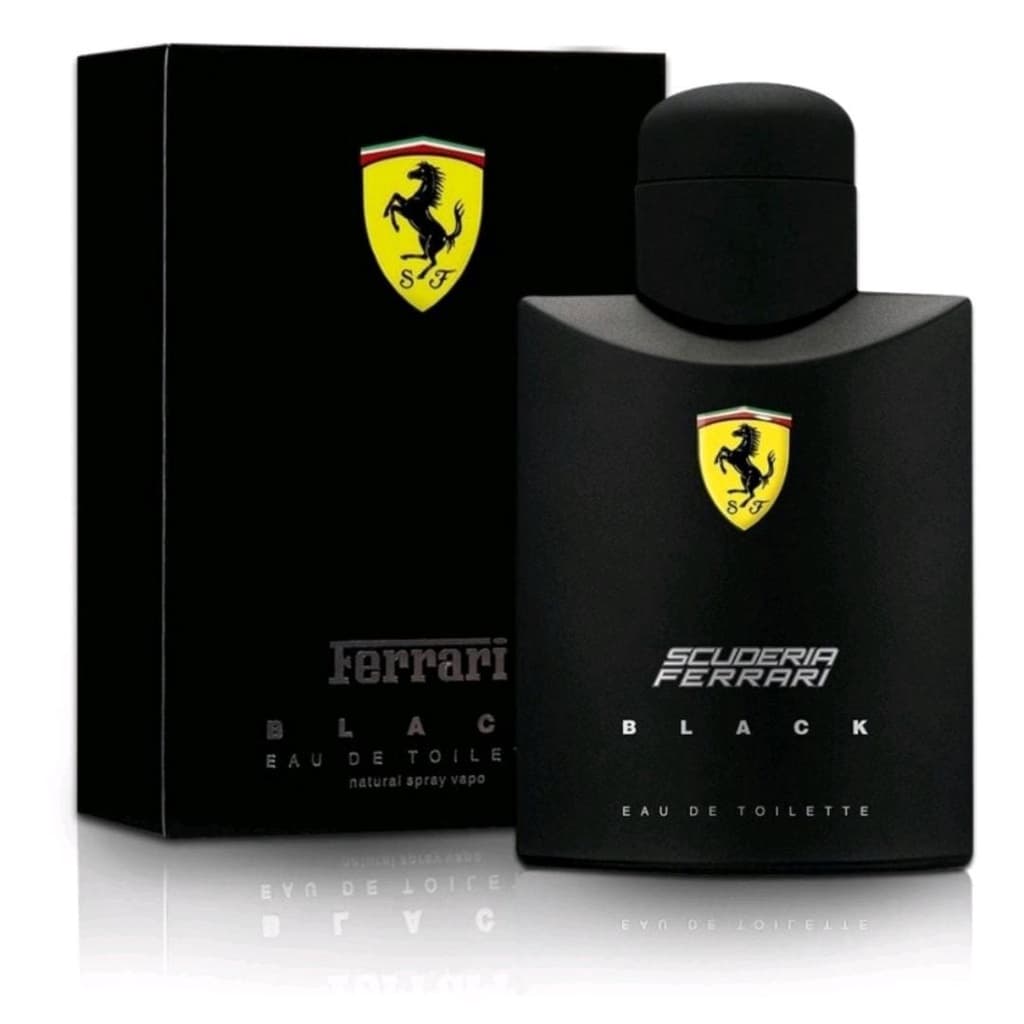Perfume Scuderia Ferrari Black 125ml Original Lacrado Importado Masculino Para Homem