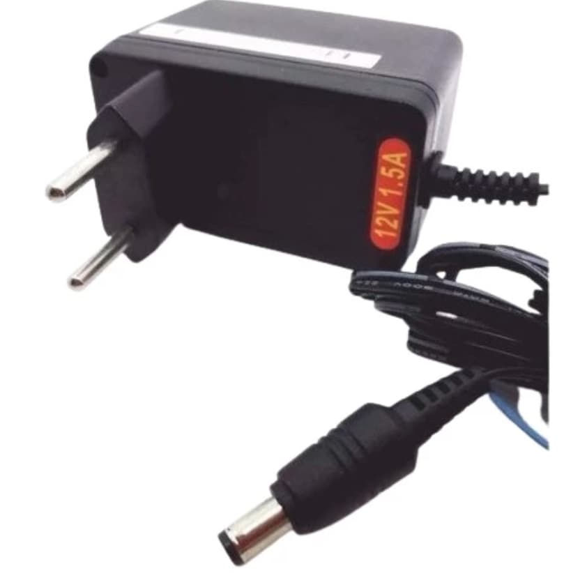 Fonte Bivolt 12v 1,5A Plug P4