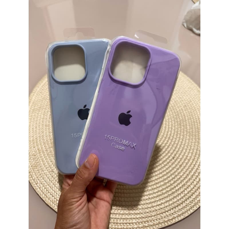 kit 2 capinhas case aveludada 15Promax