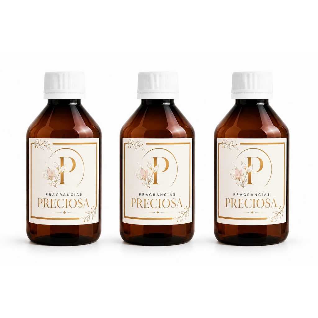 Kit 3 Essências Aromáticas Hidrossolúveis 100ml cada - Mais de 250 Opções!