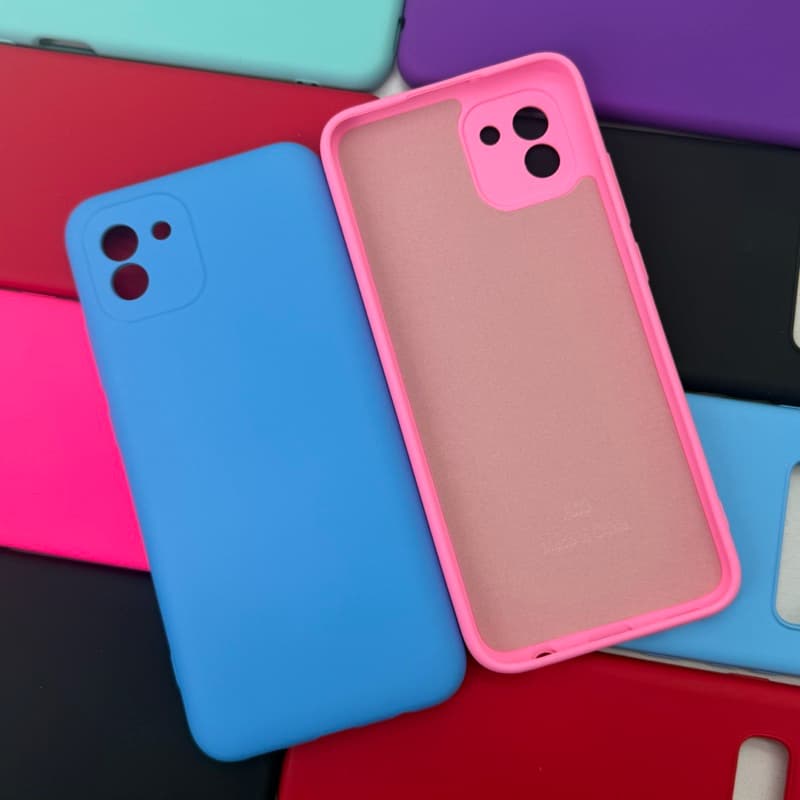 Capa Capinha Para Galaxy A03 Aveludada