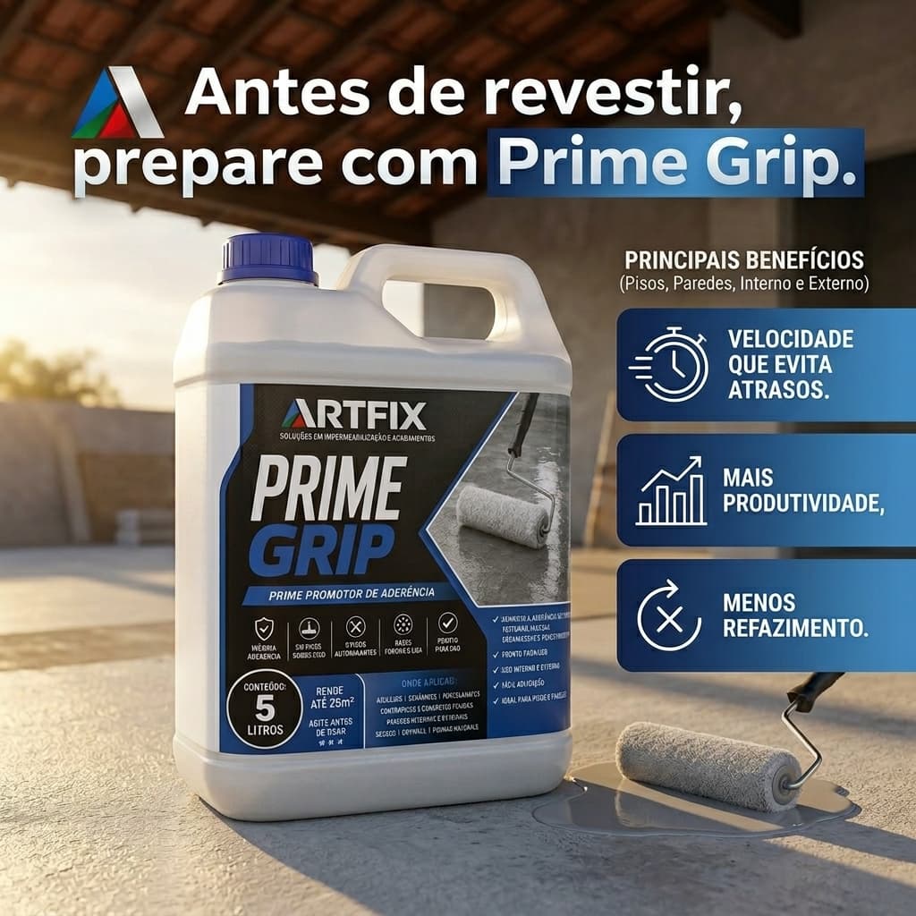 QUEIMA DE ESTOQUE - Primer Para Autonivelante 5kg -promotor De Alta Fixacao