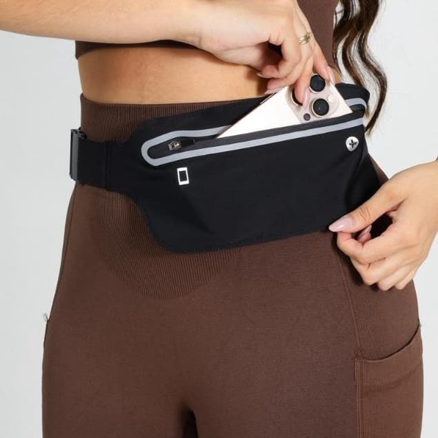 Pochete Celular Impermeável Emborrachado Slim Academia ,Corrida Unissex
