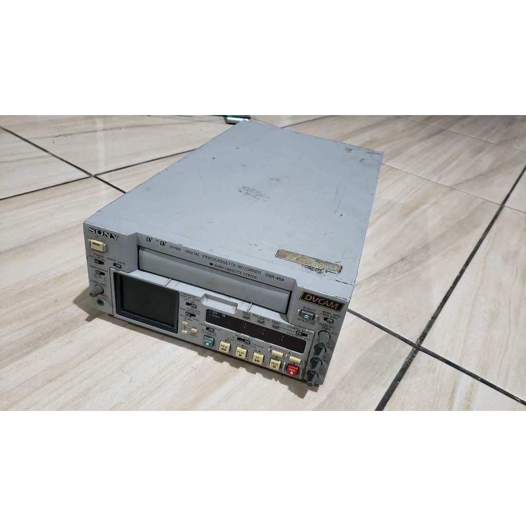 Sony Dsr-45 Dvcam. dando imagem, mas ñ tenho fita pra testar