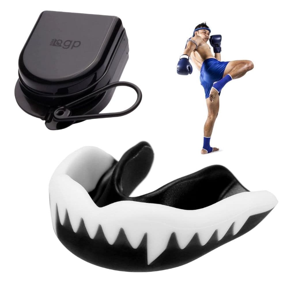 Protetor Bucal Boxe, Muay Thai MMA Proteção Superior c/ Case