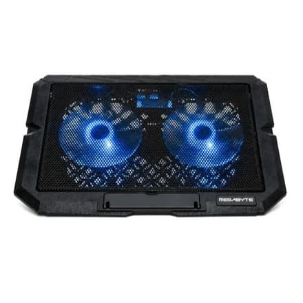 BASE P/ NOTEBOOK COM 2 COOLERS MEGABYTE SR001