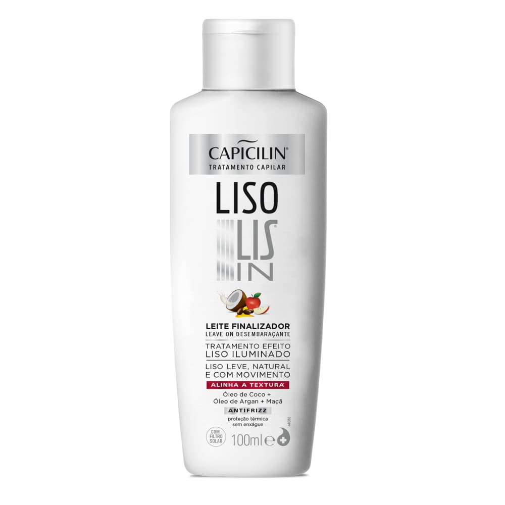 Capicilin Disciplin Lis In Liso Leite 100ml