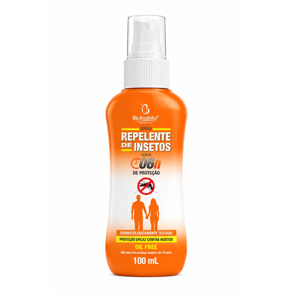 Spray Repelente de Insetos Adulto 6h 100ml - Bio Instinto