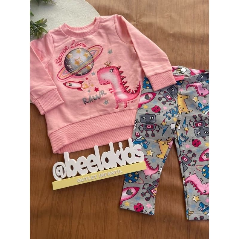 Conjunto Infantil Menina Momi Tamanho 1