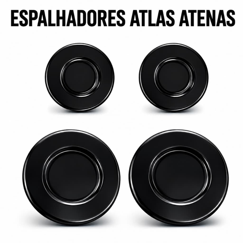 Tampinhas Espalhadores Bocas Fogão Atlas Atenas 4 Bocas