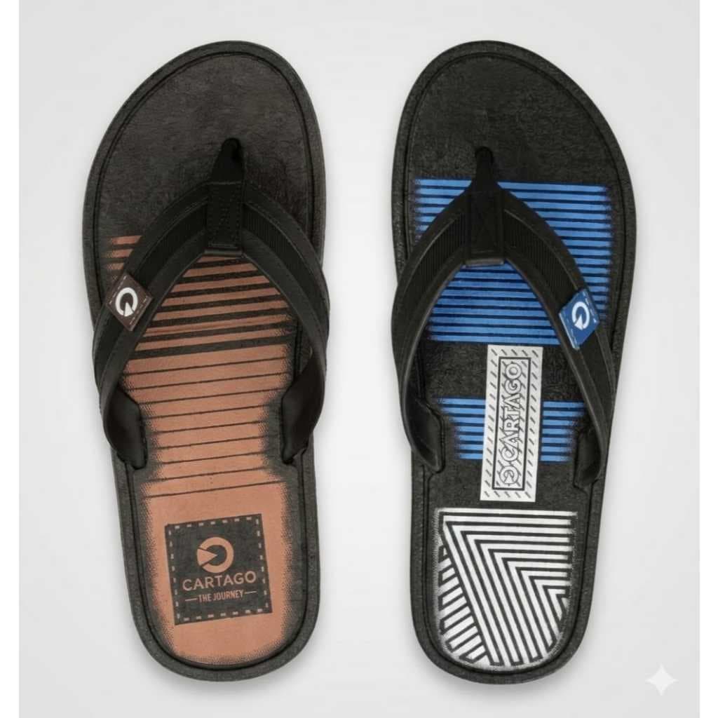 Kit 2 Sandalia Chinelo Masculino Confortavel Antiderrpante Resistente Leve