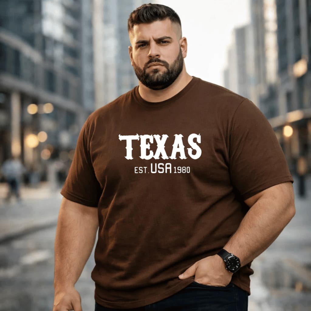 Camiseta Masculina Plus Sise Estampada California West Blusa 100% Algodão