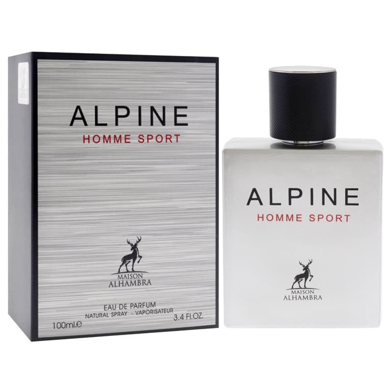 Alpine Homme Sport 100ml - Frescor Revigorante e Coração Amadeirado