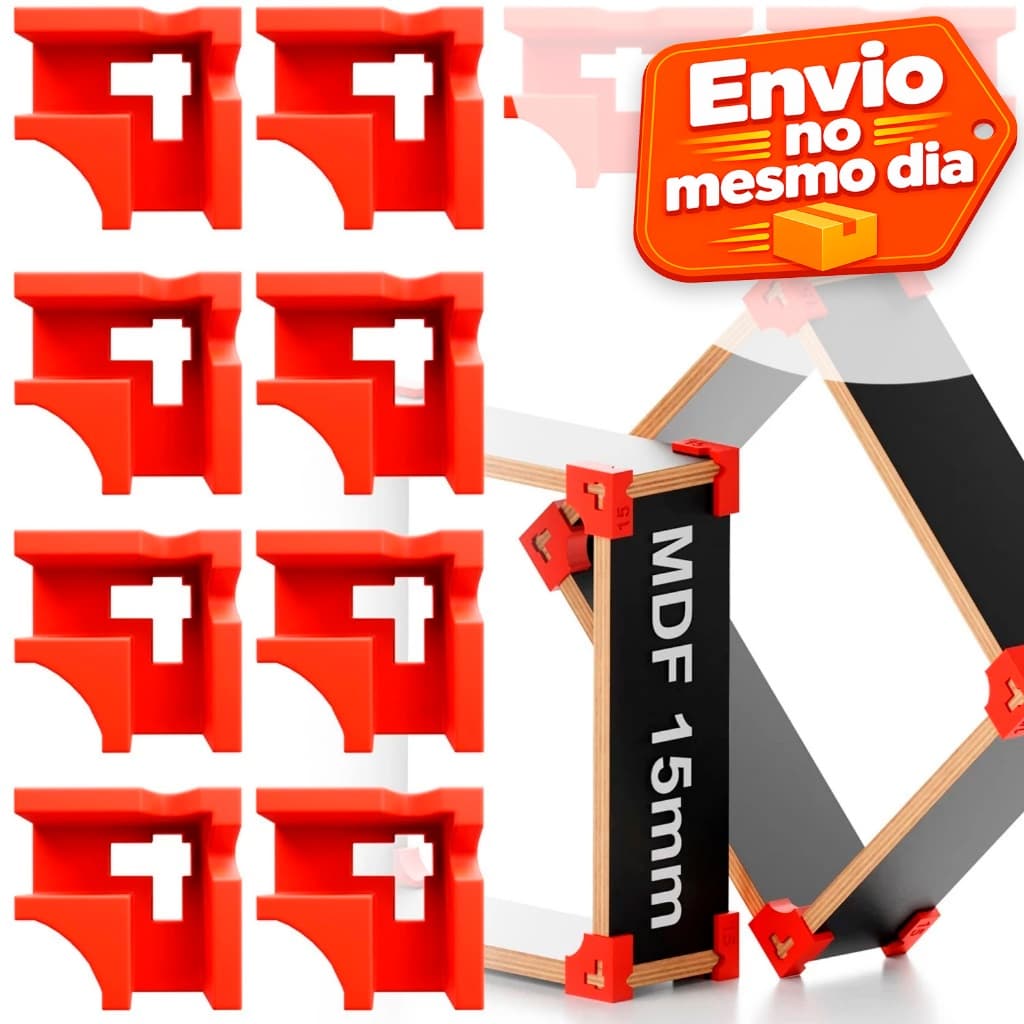 Kit Gabaritos 15mm MDF Para Montagem De Moveis Nichos caixas
