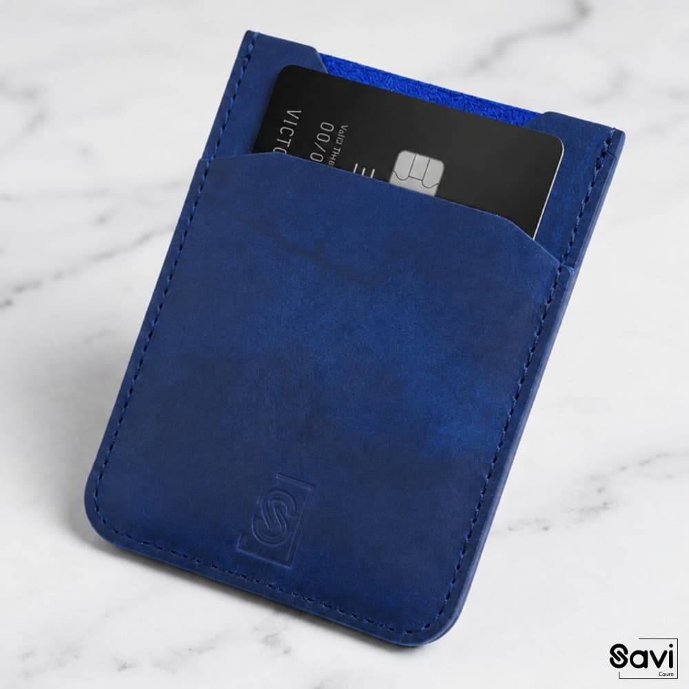 Carteira Slim Couro Legítimo Porta Cartão CNH Masculina Compacta