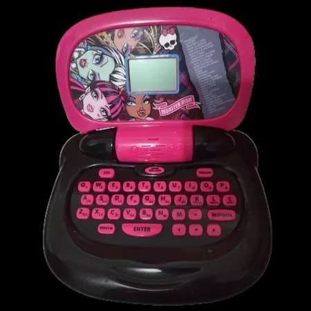 Monster High 30 Atividades Candide Funciona SEM SOM NO ESTADO Laptop Educativo Infantil PILHAS INCLUSAS