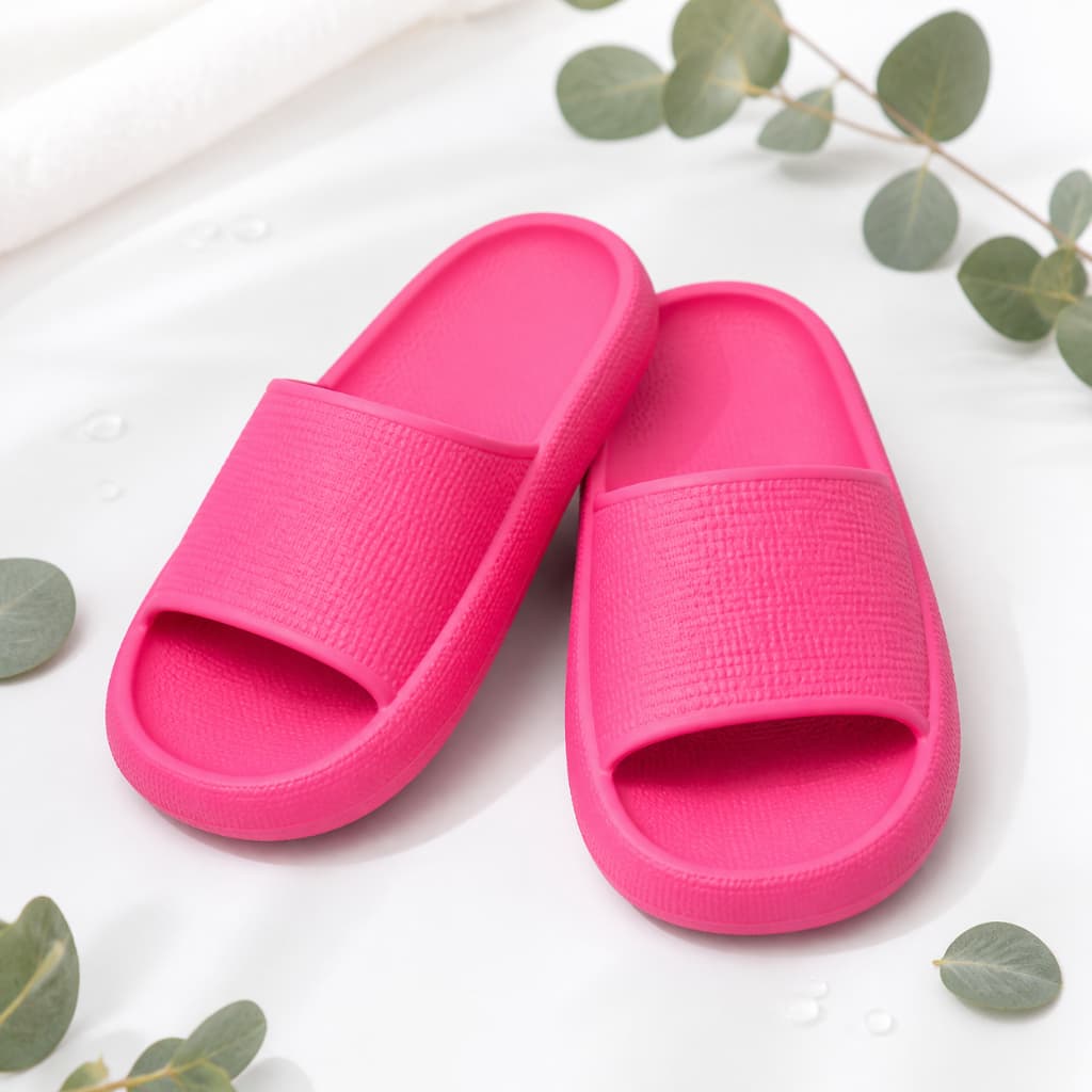 Chinelo Slide Feminino Nuvem Macio Tira Larga Papete Confortável Leve Sandália Casual Piscina Praia