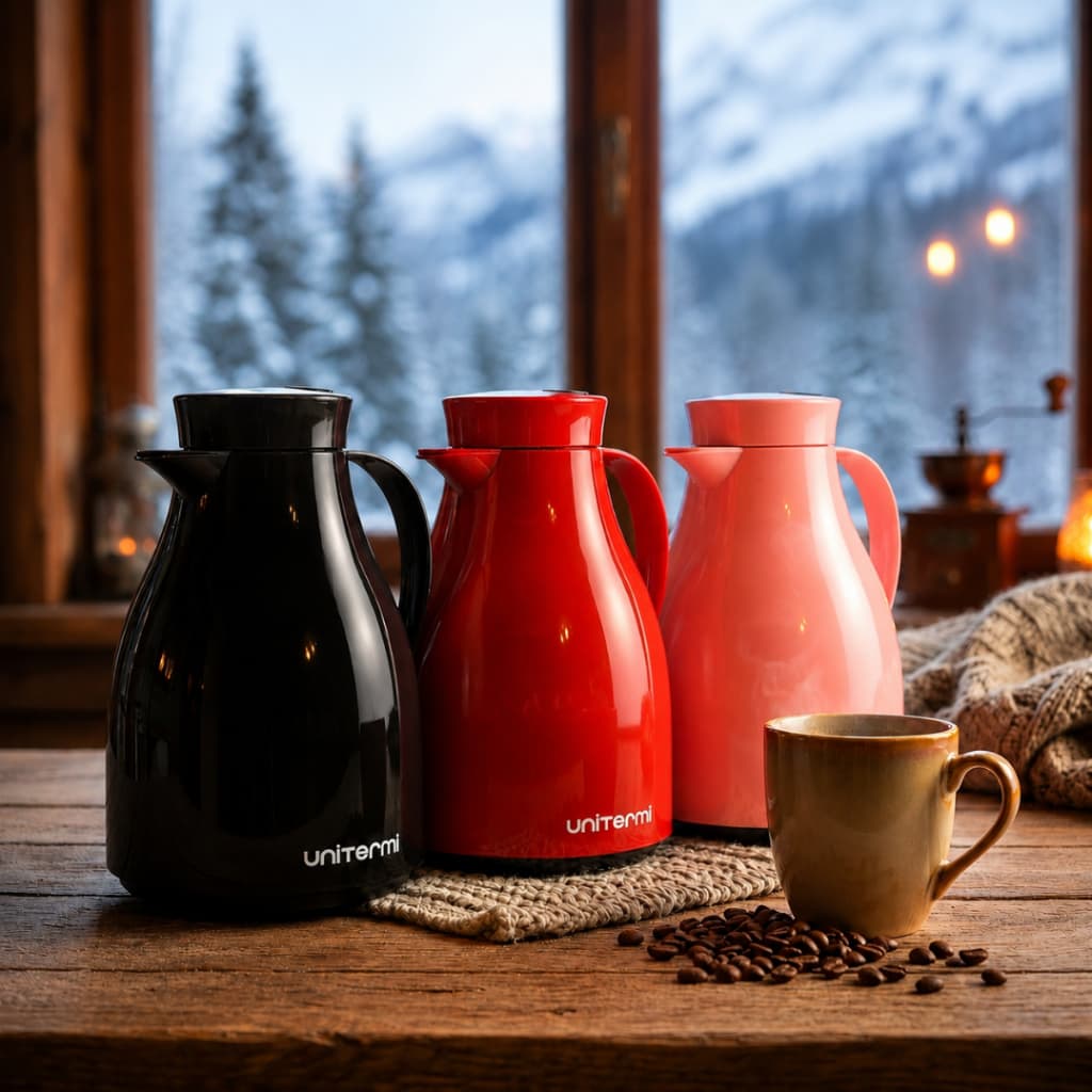 Garrafa Térmica Bule Gatilho Café Água Chá Chimarrão 500mL