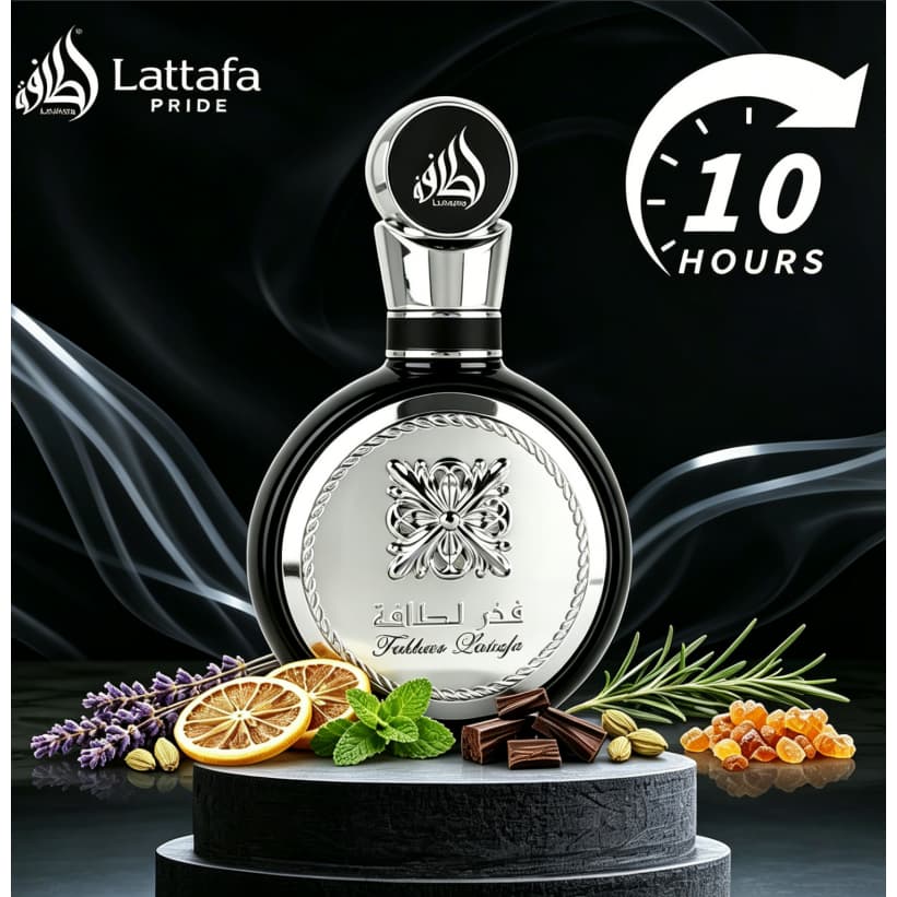 Perfume Árabe Lattafa Fakhar Black Masculino 100ml  Pride EDP  Parfum  Alta Fixação Original Presente Dia dos Namorados