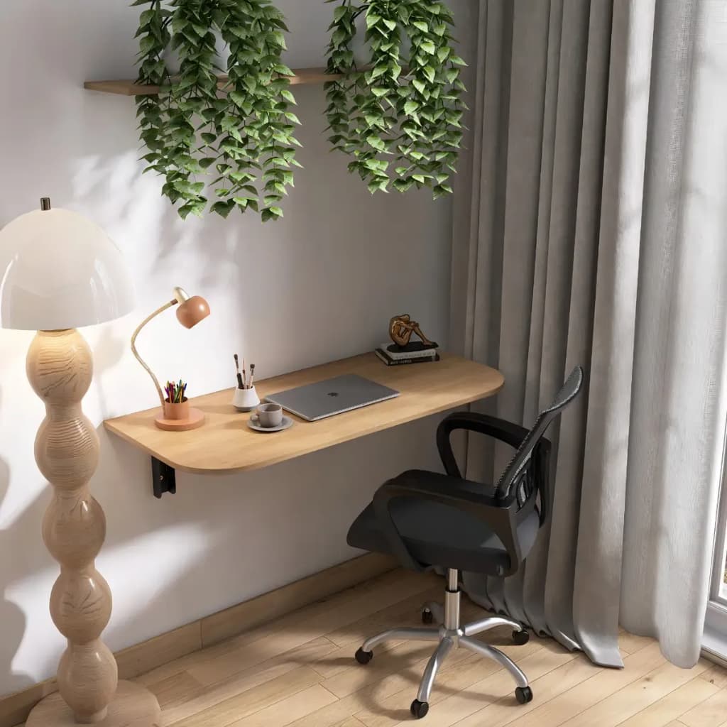 Mesa Retrátil De Parede Cozinha Multiuso Suspensa Dobrável Multiuso Home Office