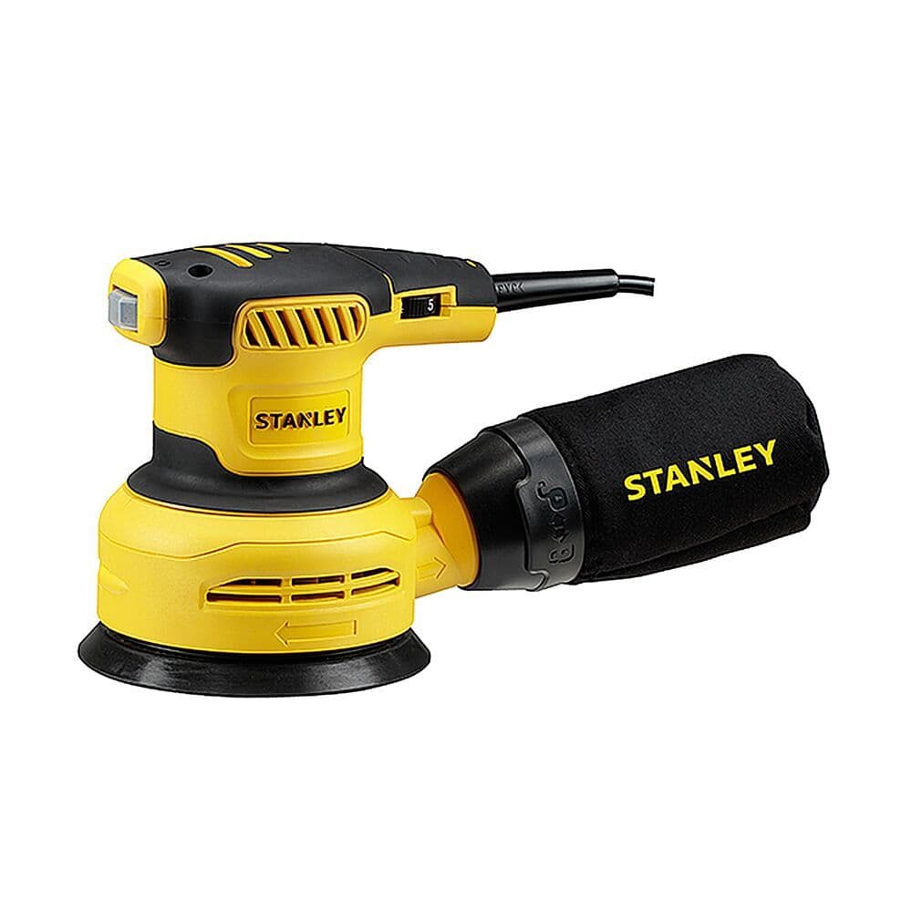 Lixadeira Roto Orbital STANLEY SS30 127mm 300W Com Coletor de Pó 110V e 220V