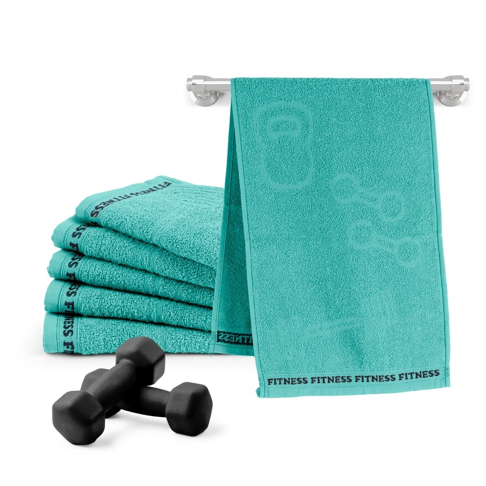 Kit Toalha Fitness Commprida 6 unidades
