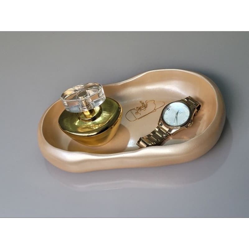 Bandeja Decorativa Grossa Moderna 24 cm