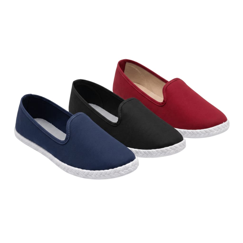 Sapatilha Alpargata Calce Fácil Feminino Confortável Leve Slip Tradicional Casual Promoção
