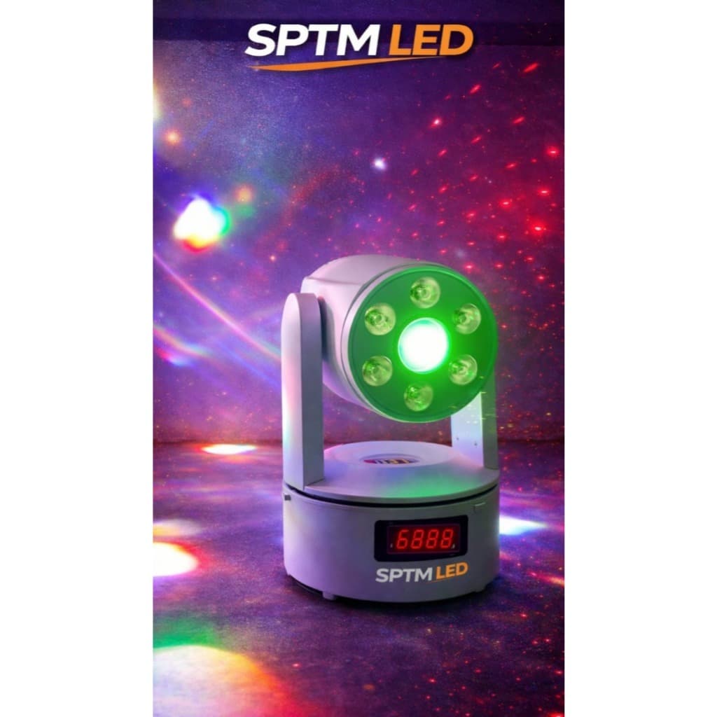 Moving Head Para balada 100W RGBW DMX Bivolt Luz DJ Profissional Strobo Dimming Festa Balada
