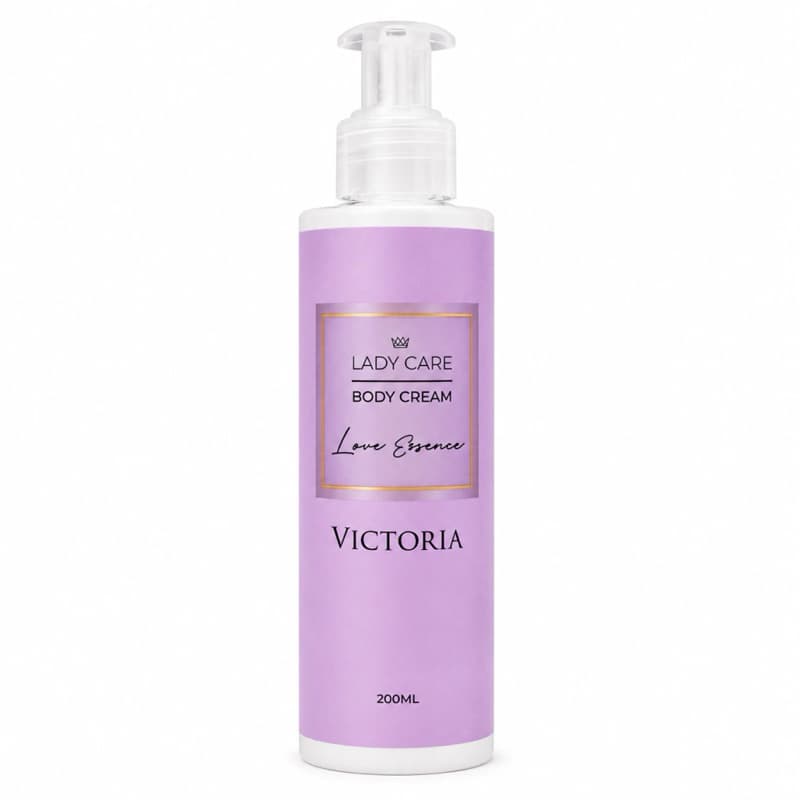 Hidratante Body Cream Love essence Victoria lady care 200ml