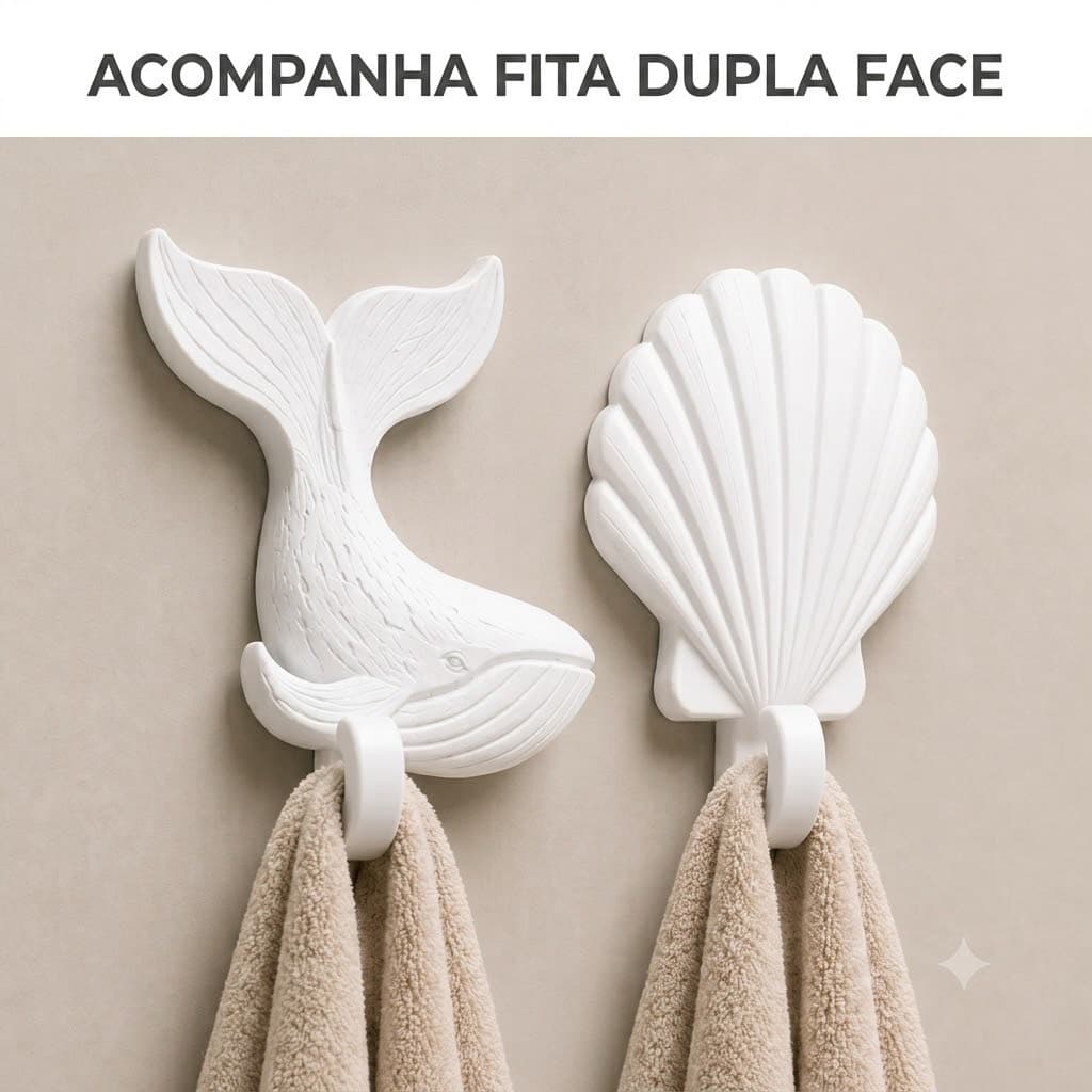 Kit Ganchos De Parede Infantil Para Quarto Bebê Colorido com dupla face