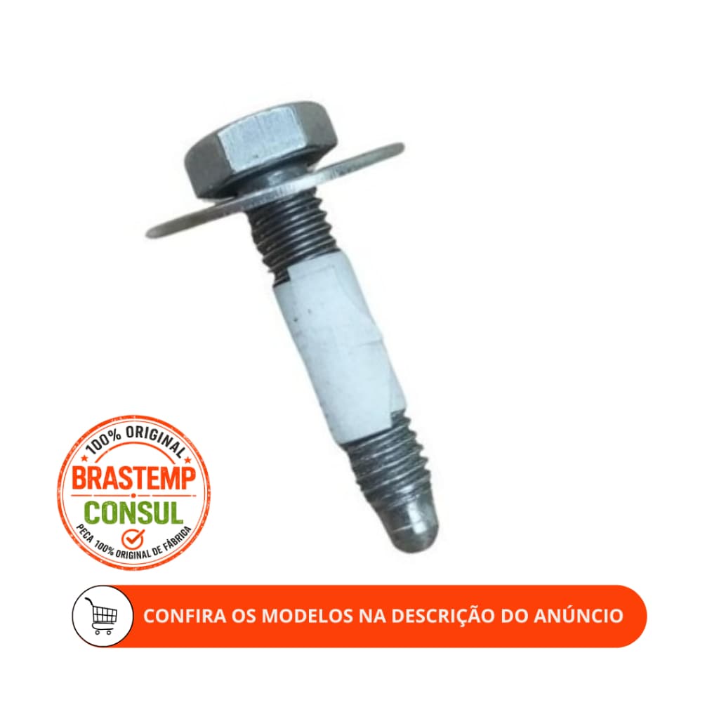 PARAFUSO DO AGITADOR LAVADORA CONSUL/BRASTEMP ORIGINAL 004258010