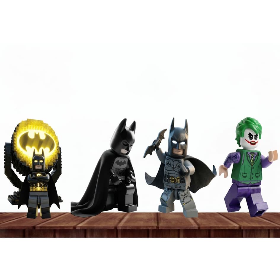 batman lego , 4 displays KIT FESTA DISPLAYS . ENVIO RAPIDO