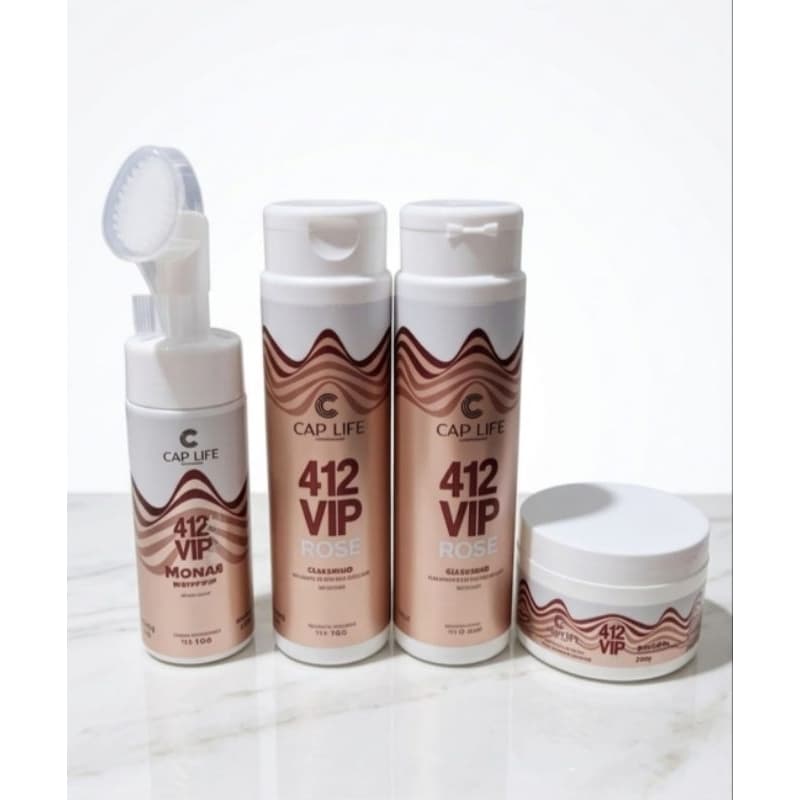 Kit Corporal Cap Life 412 VIP Rosé
